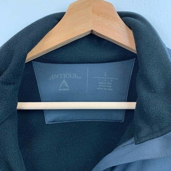 Antigua Athletics Oakland A's Men's Track Jacket Pockets L - Picture 10 of 10